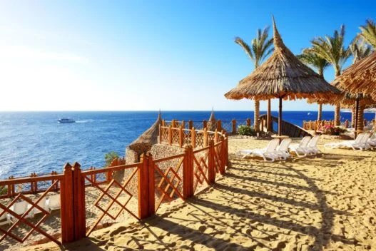 Strand i Egypten
