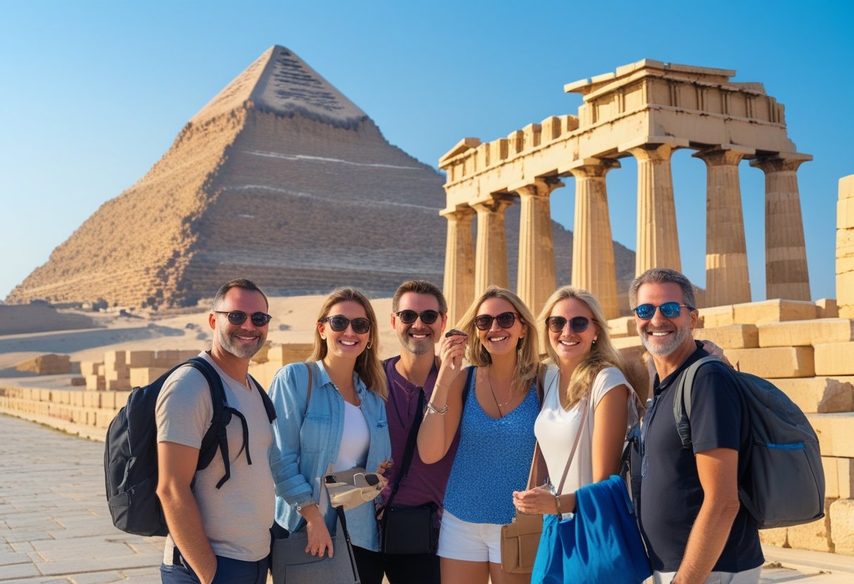 Fra pyramider til Parthenon uforglemmelige rejseoplevelser i Egypten og Grækenland